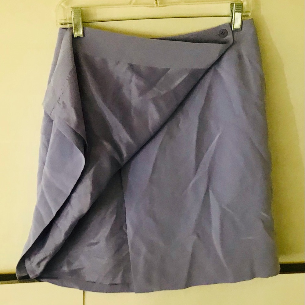 Chaus Purple Skirt Suit 100% Silk Fully Lined - Picture 7 of 16